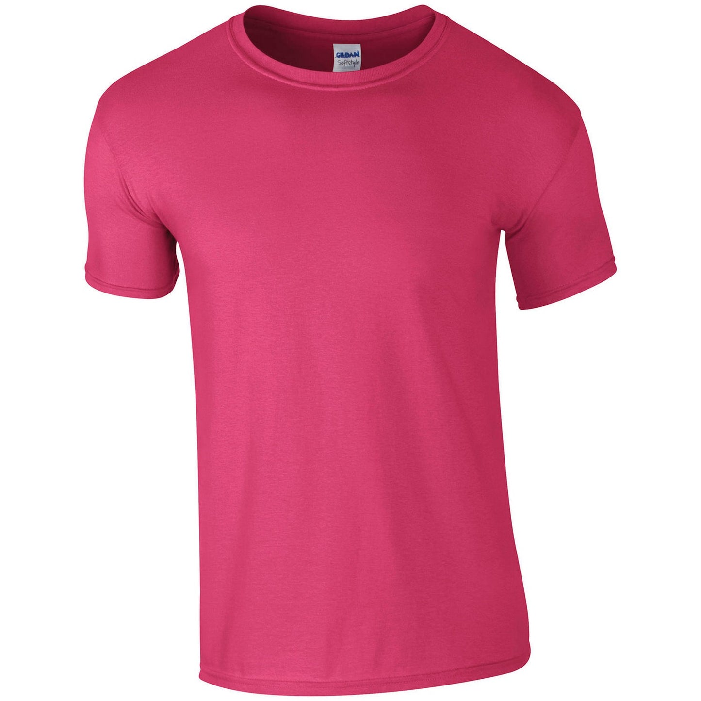 Carolina Blue - Front - Gildan Mens SoftStyle Ringspun T-Shirt
