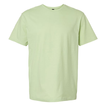 Pistachio - Front - Gildan Mens SoftStyle Ringspun T-Shirt