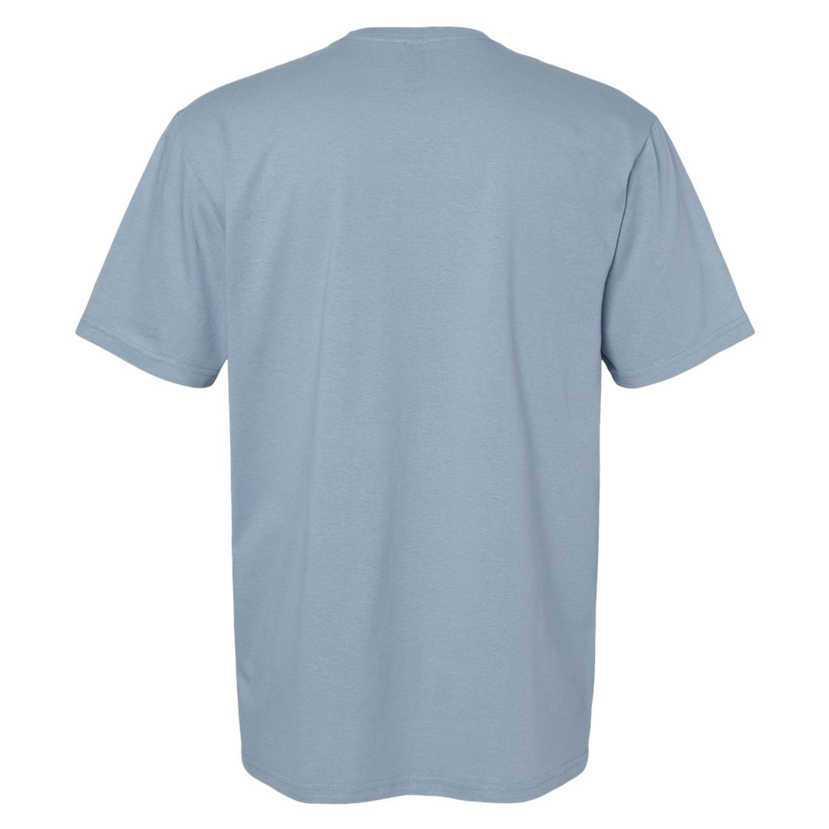 Stone Blue - Back - Gildan Mens SoftStyle Ringspun T-Shirt