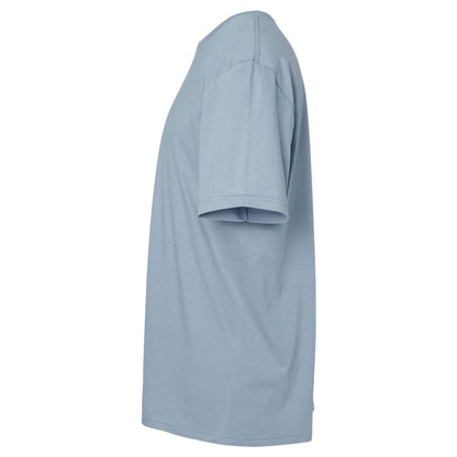 Stone Blue - Side - Gildan Mens SoftStyle Ringspun T-Shirt