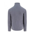 Solid Grey - Back - PRO RTX Adults Unisex Pro Micro Fleece