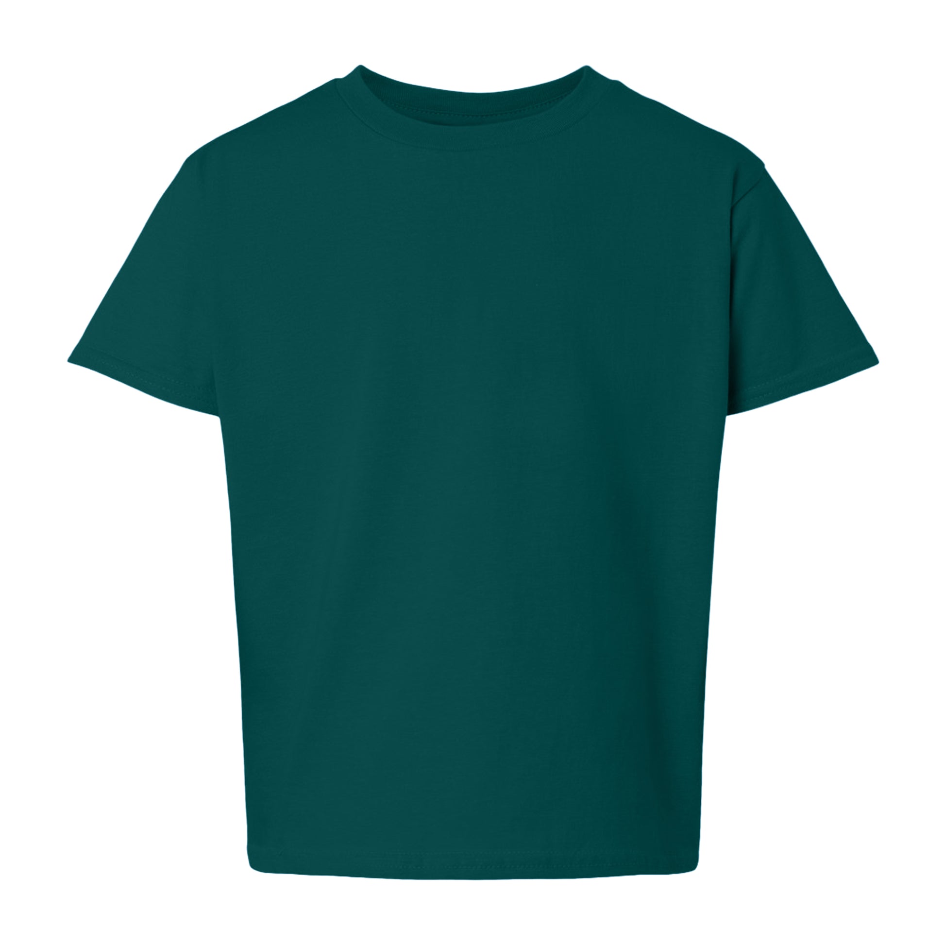 Fan Marine Green - Back - Gildan Childens-Kids SoftStyle Ringspun T-Shirt