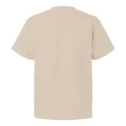 Sand - Side - Gildan Childens-Kids SoftStyle Ringspun T-Shirt