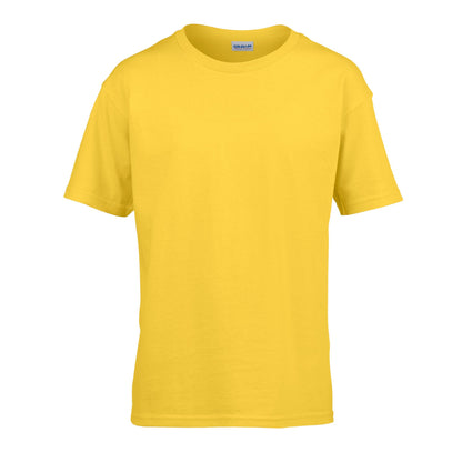 Daisy - Front - Gildan Childens-Kids SoftStyle Ringspun T-Shirt