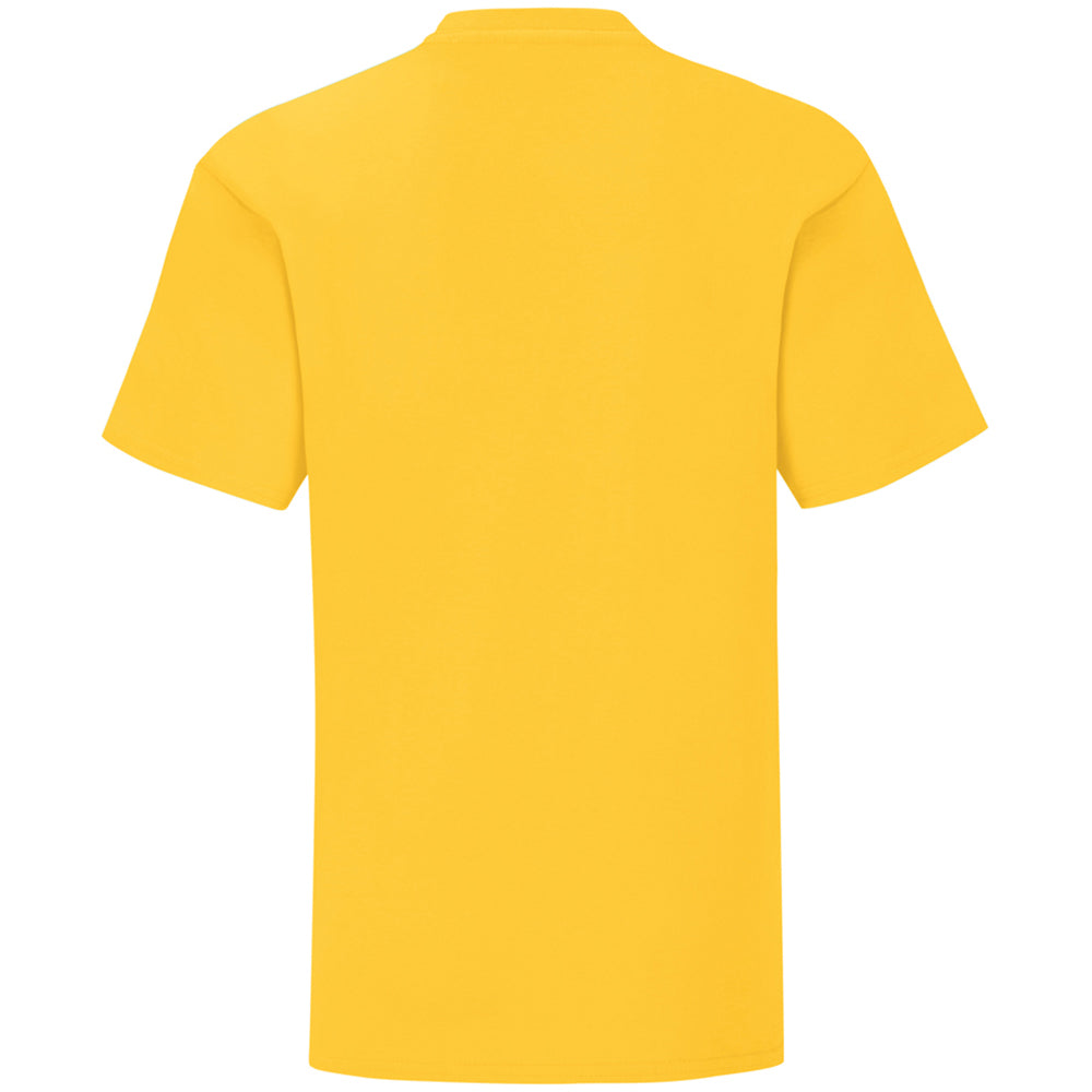 Sunflower Yellow - Back - Fruit Of The Loom Childrens-Kids Iconic T-Shirt