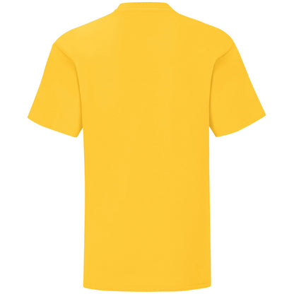 Sunflower Yellow - Back - Fruit Of The Loom Childrens-Kids Iconic T-Shirt