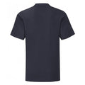 Deep Navy - Back - Fruit Of The Loom Childrens-Kids Iconic T-Shirt