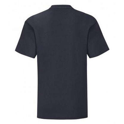 Deep Navy - Back - Fruit Of The Loom Childrens-Kids Iconic T-Shirt