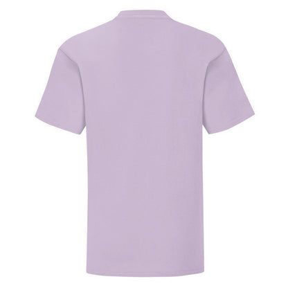 Soft Lavender - Back - Fruit Of The Loom Childrens-Kids Iconic T-Shirt
