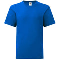 Royal Blue - Front - Fruit Of The Loom Childrens-Kids Iconic T-Shirt