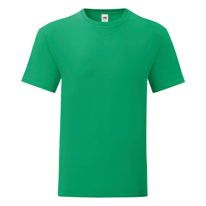 Kelly Green - Front - Fruit Of The Loom Mens Iconic T-Shirt
