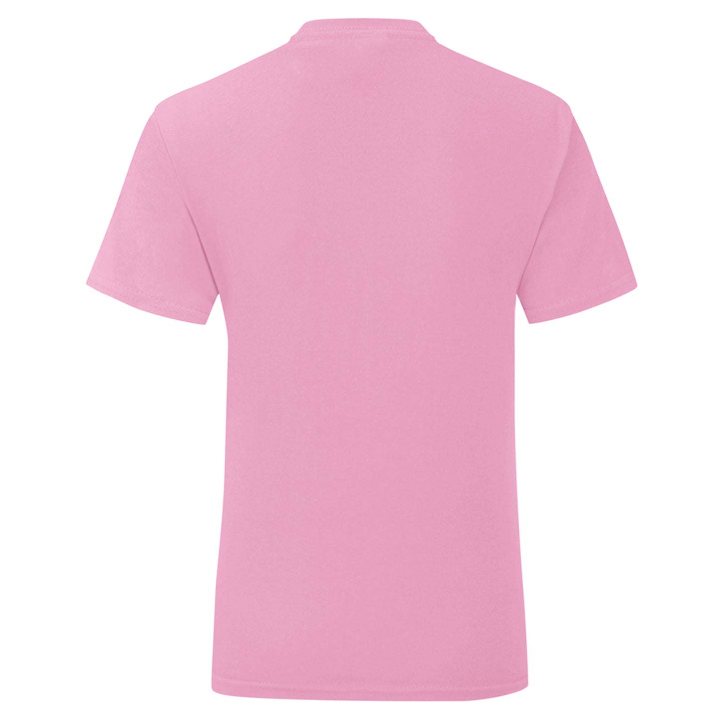 Powder Rose - Back - Fruit Of The Loom Mens Iconic T-Shirt