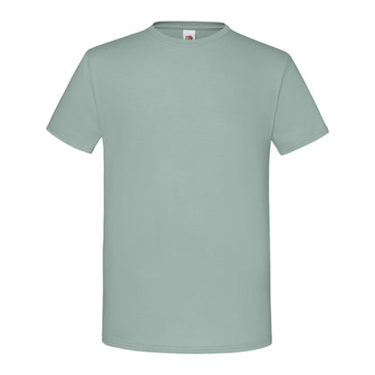 Sage - Front - Fruit Of The Loom Mens Iconic T-Shirt