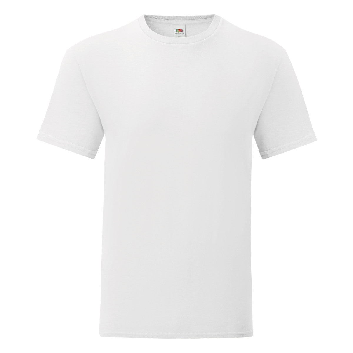 White - Front - Fruit Of The Loom Mens Iconic T-Shirt