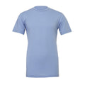 Heather Blue - Front - Bella + Canvas Adults Unisex Heather CVC T-Shirt