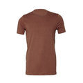 Heather Clay Brown - Front - Bella + Canvas Adults Unisex Heather CVC T-Shirt