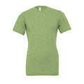 Heather Green - Front - Bella + Canvas Adults Unisex Heather CVC T-Shirt