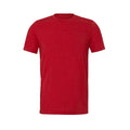 Heather Red - Front - Bella + Canvas Adults Unisex Heather CVC T-Shirt
