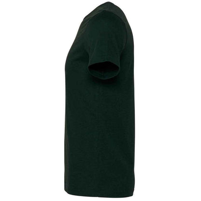 Emerald Green Heather - Back - Bella + Canvas Adults Unisex Heather CVC T-Shirt