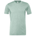 Prism Dusty Blue Heather - Front - Bella + Canvas Adults Unisex Heather CVC T-Shirt