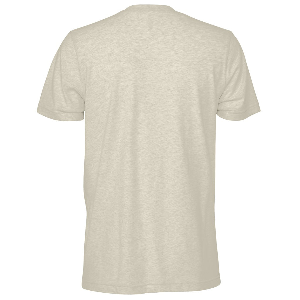 Natural Heather - Back - Bella + Canvas Adults Unisex Heather CVC T-Shirt