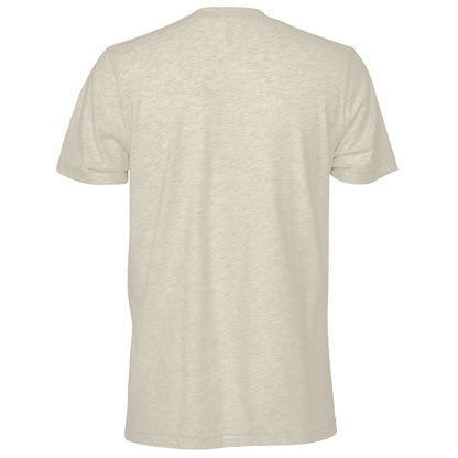 Natural Heather - Back - Bella + Canvas Adults Unisex Heather CVC T-Shirt