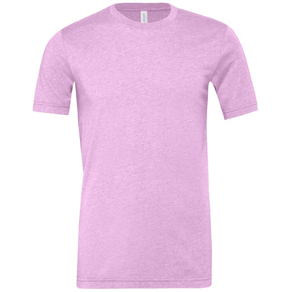 Lilac Heather - Front - Bella + Canvas Adults Unisex Heather CVC T-Shirt