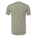 Heather Stone - Back - Bella + Canvas Adults Unisex Heather CVC T-Shirt