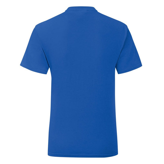 Royal Blue - Back - Fruit Of The Loom Girls Iconic T-Shirt