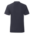 Deep Navy - Back - Fruit Of The Loom Girls Iconic T-Shirt