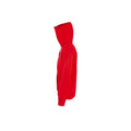 Red - Lifestyle - SOLS Mens Seven Full Zip Hooded Sweatshirt - Hoodie