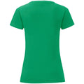 Kelly Green - Back - Fruit Of The Loom Womens-Ladies Iconic T-Shirt