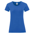 Royal Blue - Front - Fruit Of The Loom Womens-Ladies Iconic T-Shirt