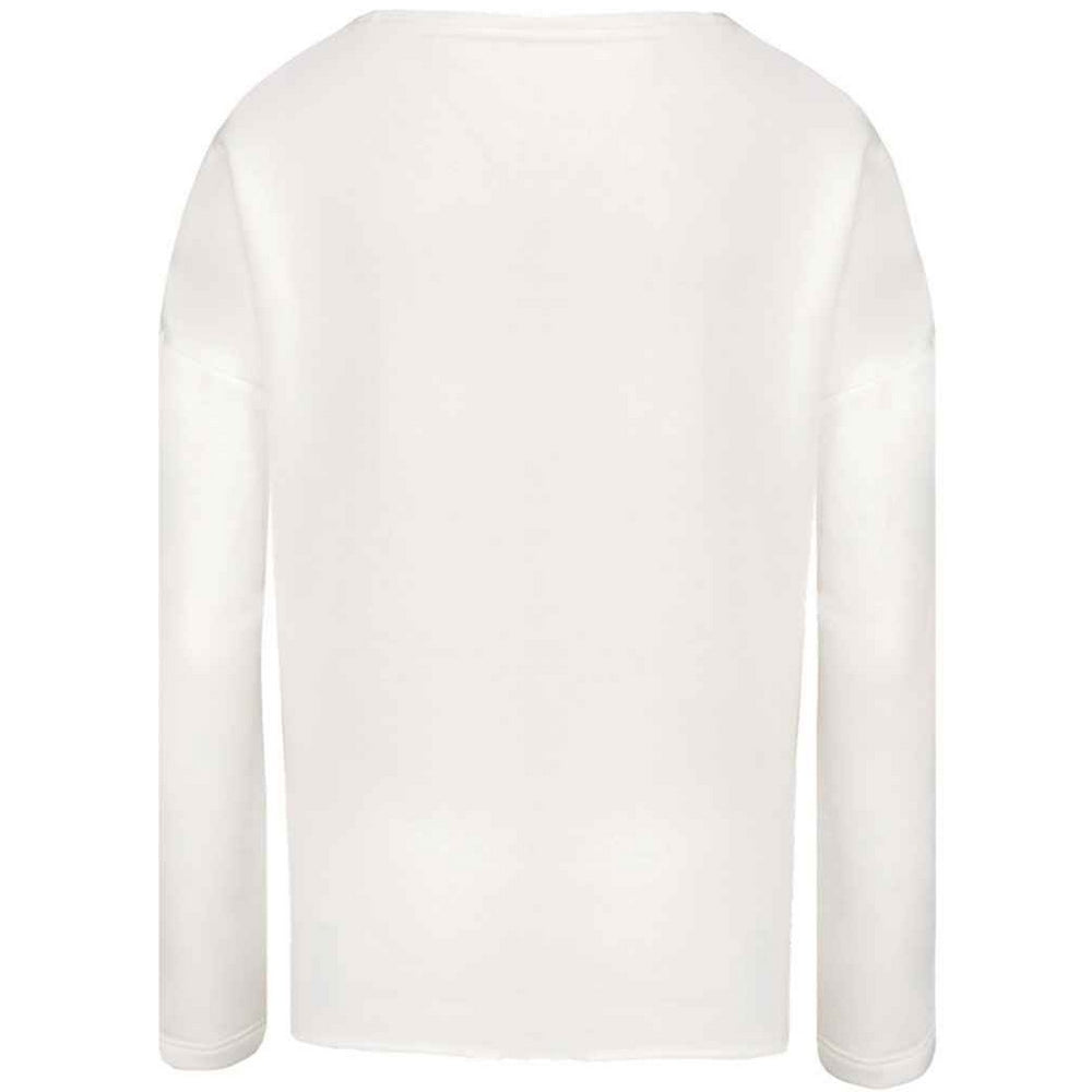 Off White - Back - Kariban Womens-Ladies Oversized Sweatshirt