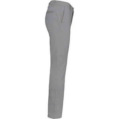 Fine Grey - Side - Kariban Mens Chino Trousers