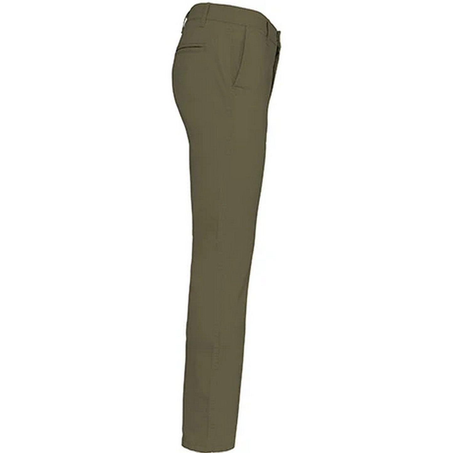 Light Khaki - Side - Kariban Mens Chino Trousers