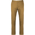 Camel - Front - Kariban Mens Chino Trousers