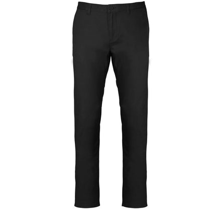 Black - Front - Kariban Mens Chino Trousers