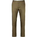 Light Khaki - Front - Kariban Mens Chino Trousers