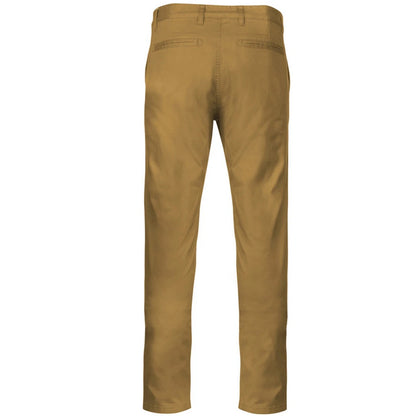 Camel - Back - Kariban Mens Chino Trousers