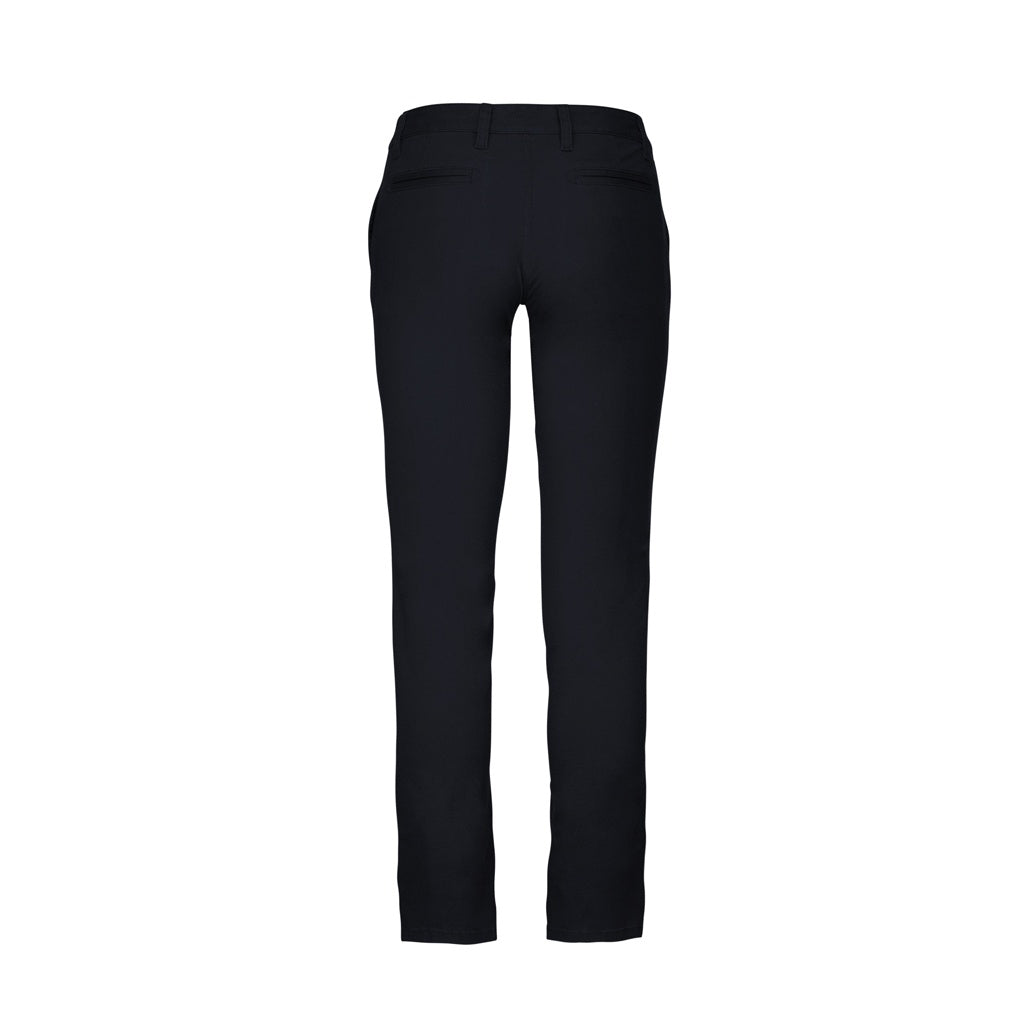 Dark Navy - Back - Kariban Womens-Ladies Chino Trousers