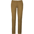 Camel - Front - Kariban Womens-Ladies Chino Trousers