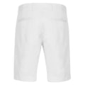 White - Back - Kariban Mens Chino Bermuda Shorts