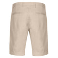 Beige - Back - Kariban Mens Chino Bermuda Shorts