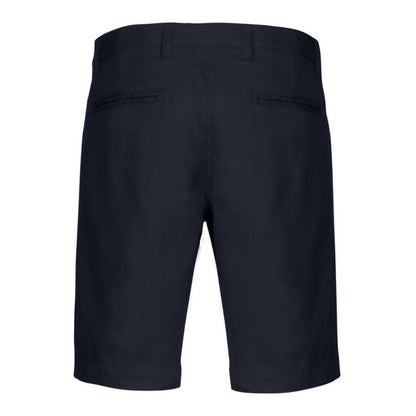 Dark Navy - Back - Kariban Mens Chino Bermuda Shorts