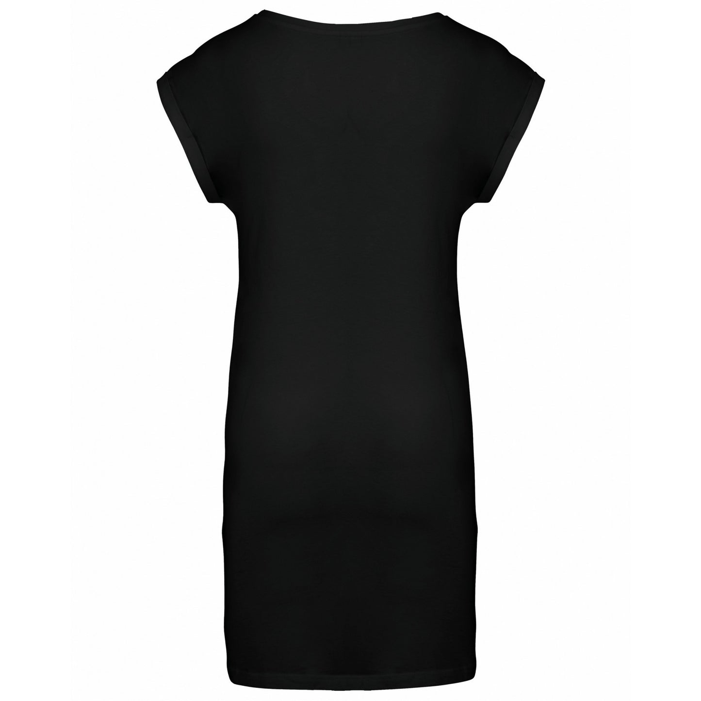 Black - Back - Kariban Womens-Ladies T-Shirt Dress