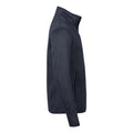 Navy Melange - Lifestyle - Tee Jays Mens Knitted Outdoor Fleece Jacket