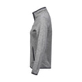 Grey Melange - Lifestyle - Tee Jays Womens-Ladies Knitted Outdoor Fleece Jacket