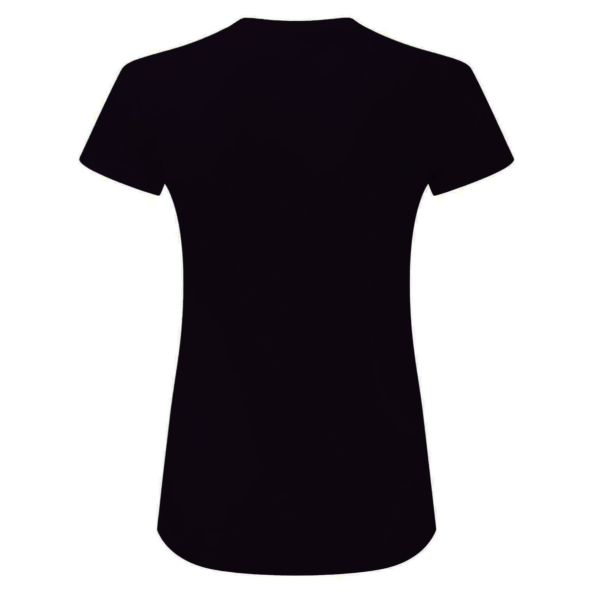 Black - Back - Tee Jays Womens-Ladies Sof T-Shirt