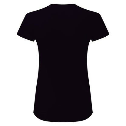 Black - Back - Tee Jays Womens-Ladies Sof T-Shirt